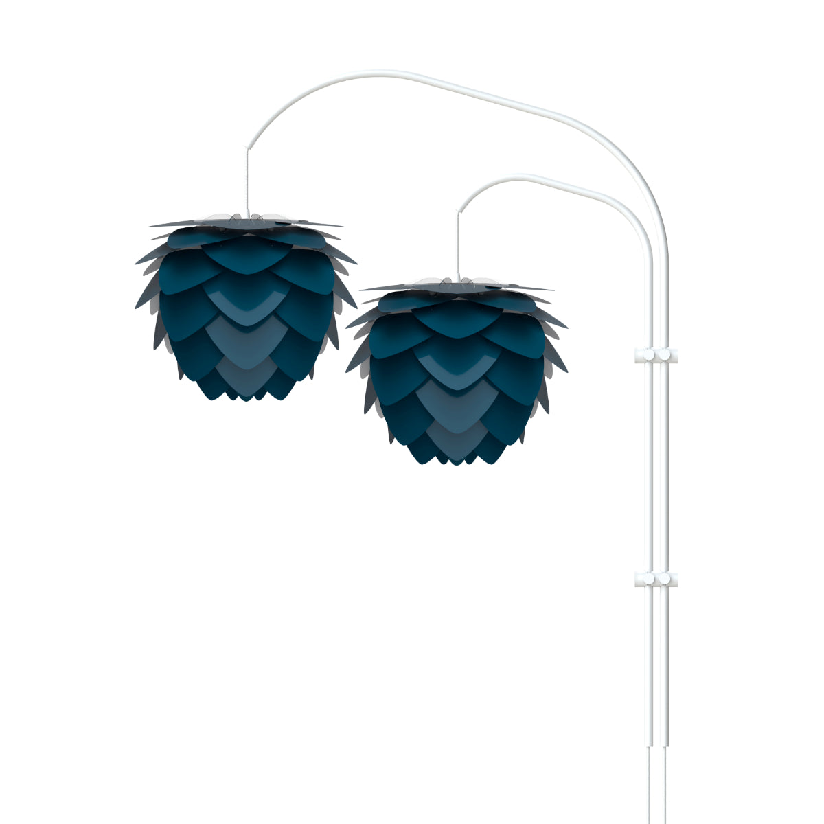 ALUVIA Willow Petrol Blue Wall Lamp