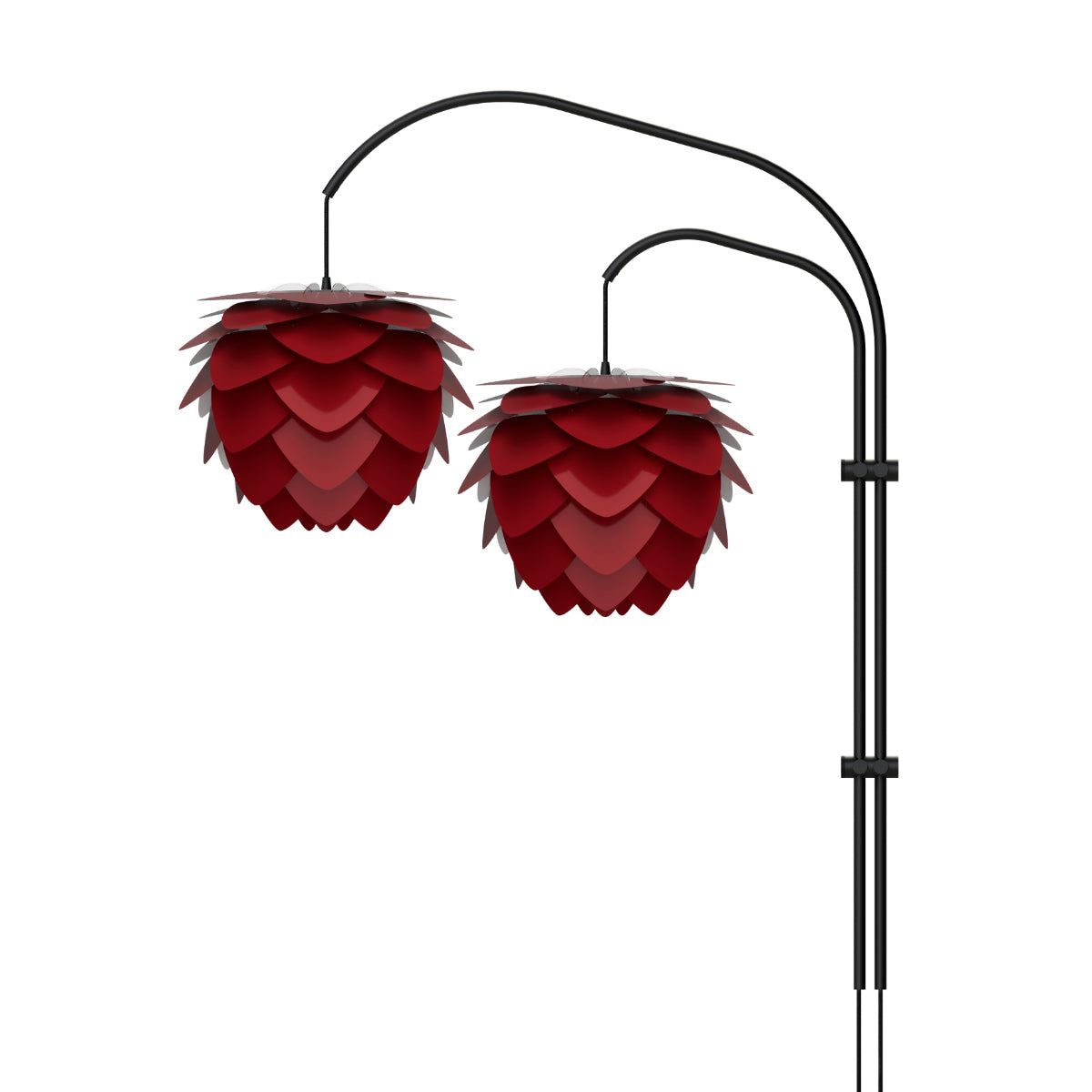 ALUVIA Willow Ruby Red Wall Lamp