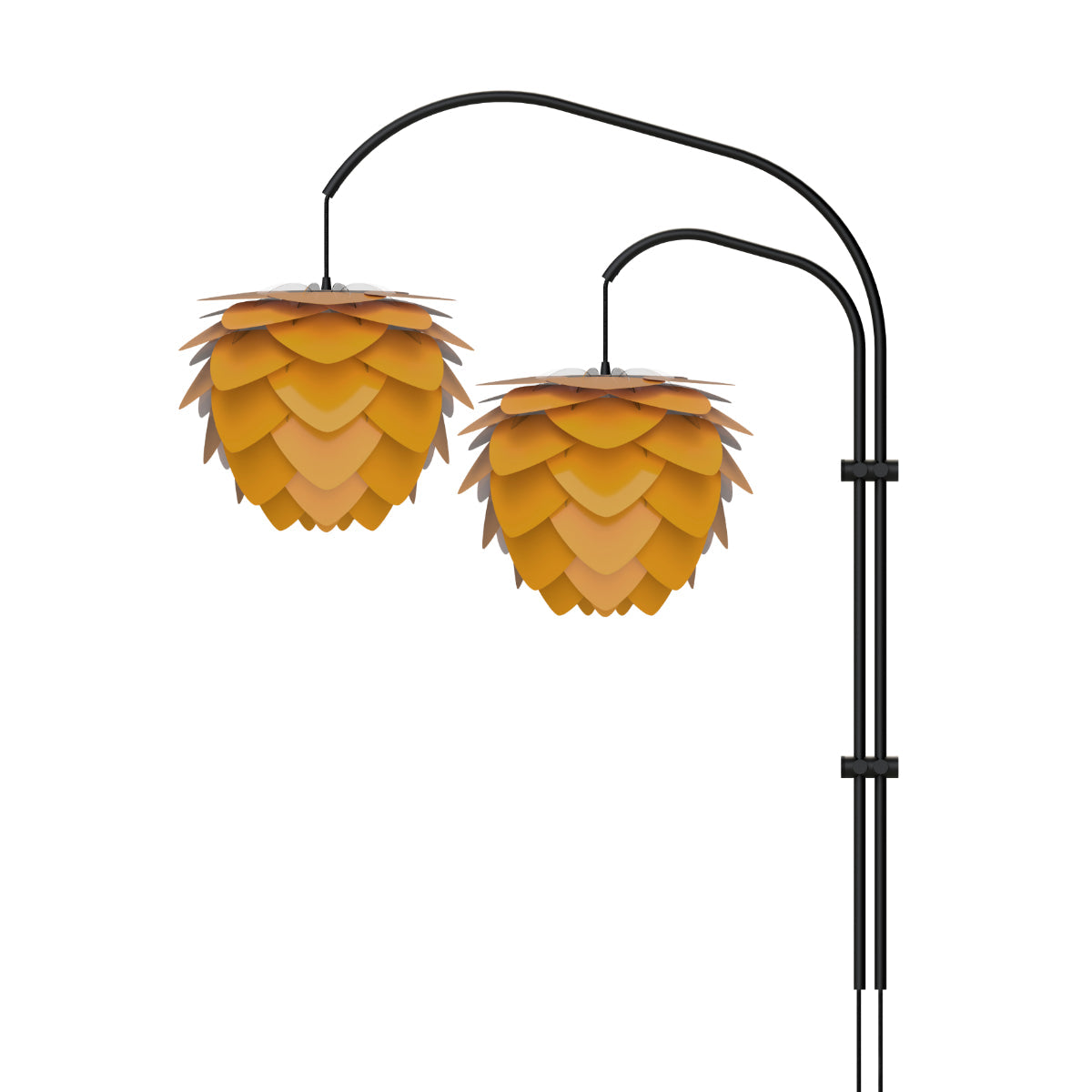 ALUVIA Willow Saffron Yellow Wall Lamp
