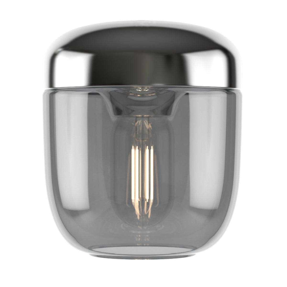 ACORN Smoked Steel Pendant Light