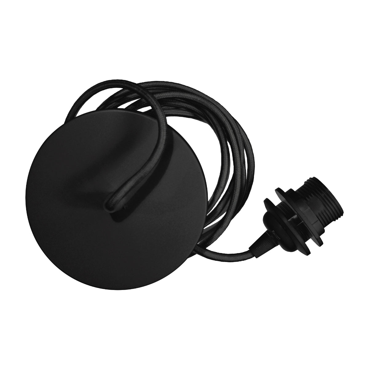 SILVIA Black Medium Pendant Light