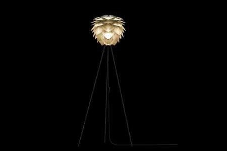 SILVIA Brushed Brass Floor Lamp, VITA Copenhagen- D40Studio