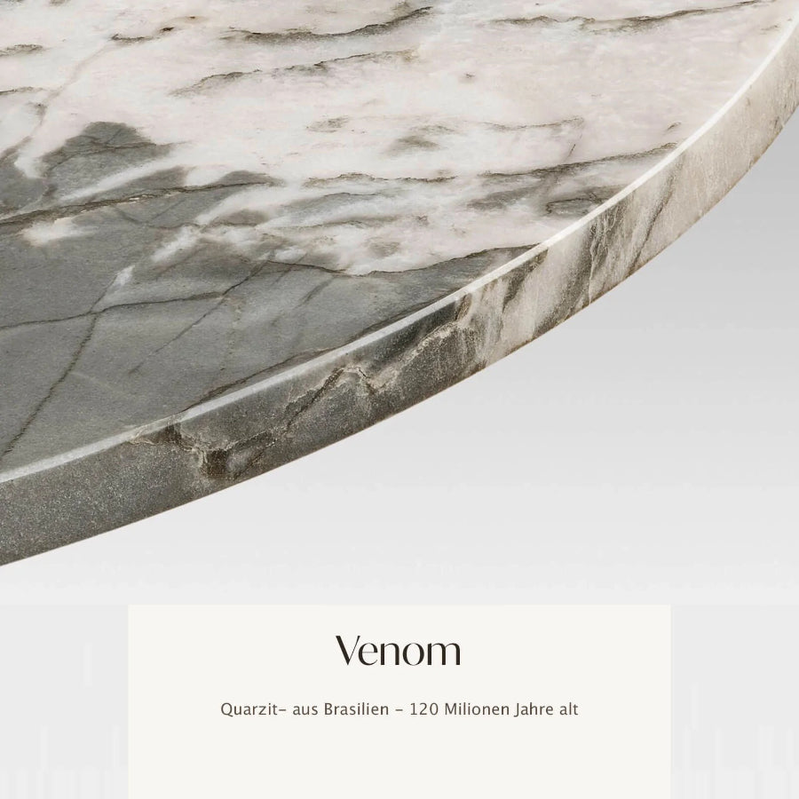 MOUNTAINS Oval Marble Dining Table