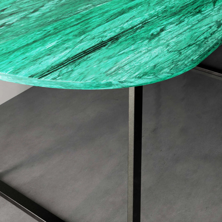 MOUNTAINS Oval Marble Dining Table