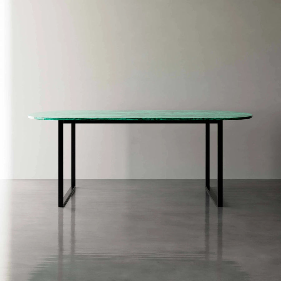 MOUNTAINS Oval Marble Dining Table