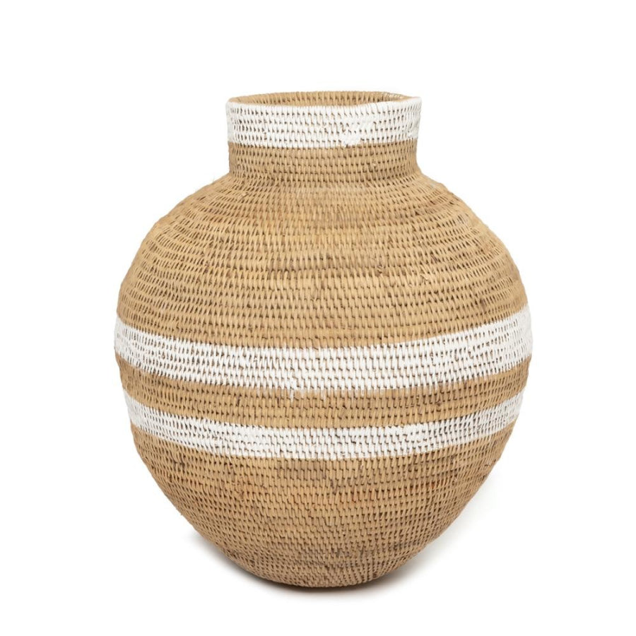 BUHERA Basket - Natural White