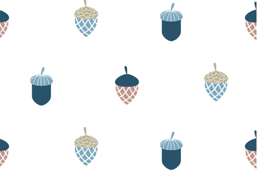 ACORNS Wallpaper 50x280CM