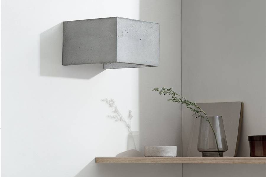 [B3] [B9] Cubic Wall Light