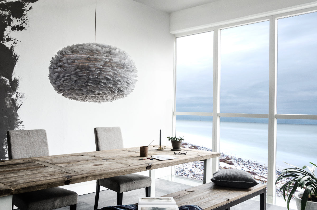 EOS Light Grey Ceiling Light