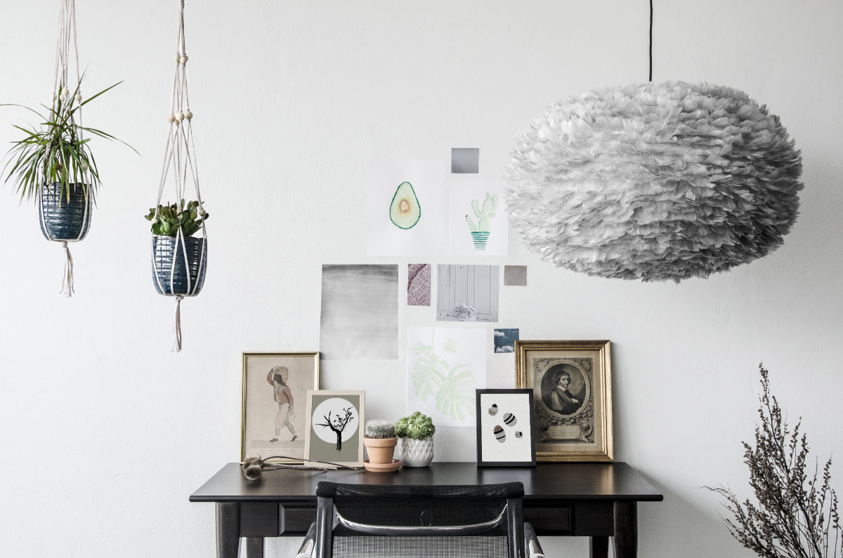 EOS Light Grey Ceiling Light