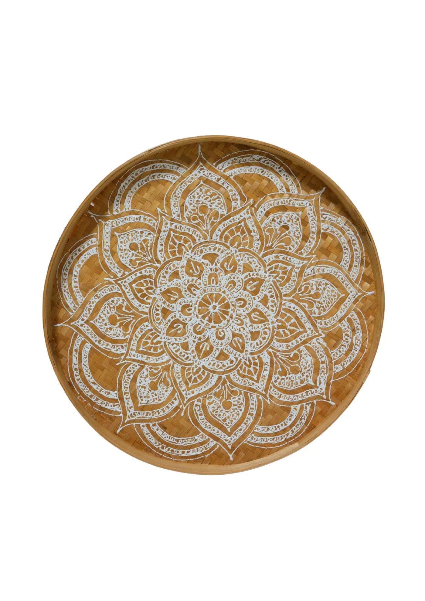 Henna Mandala Wall Basket 50CM