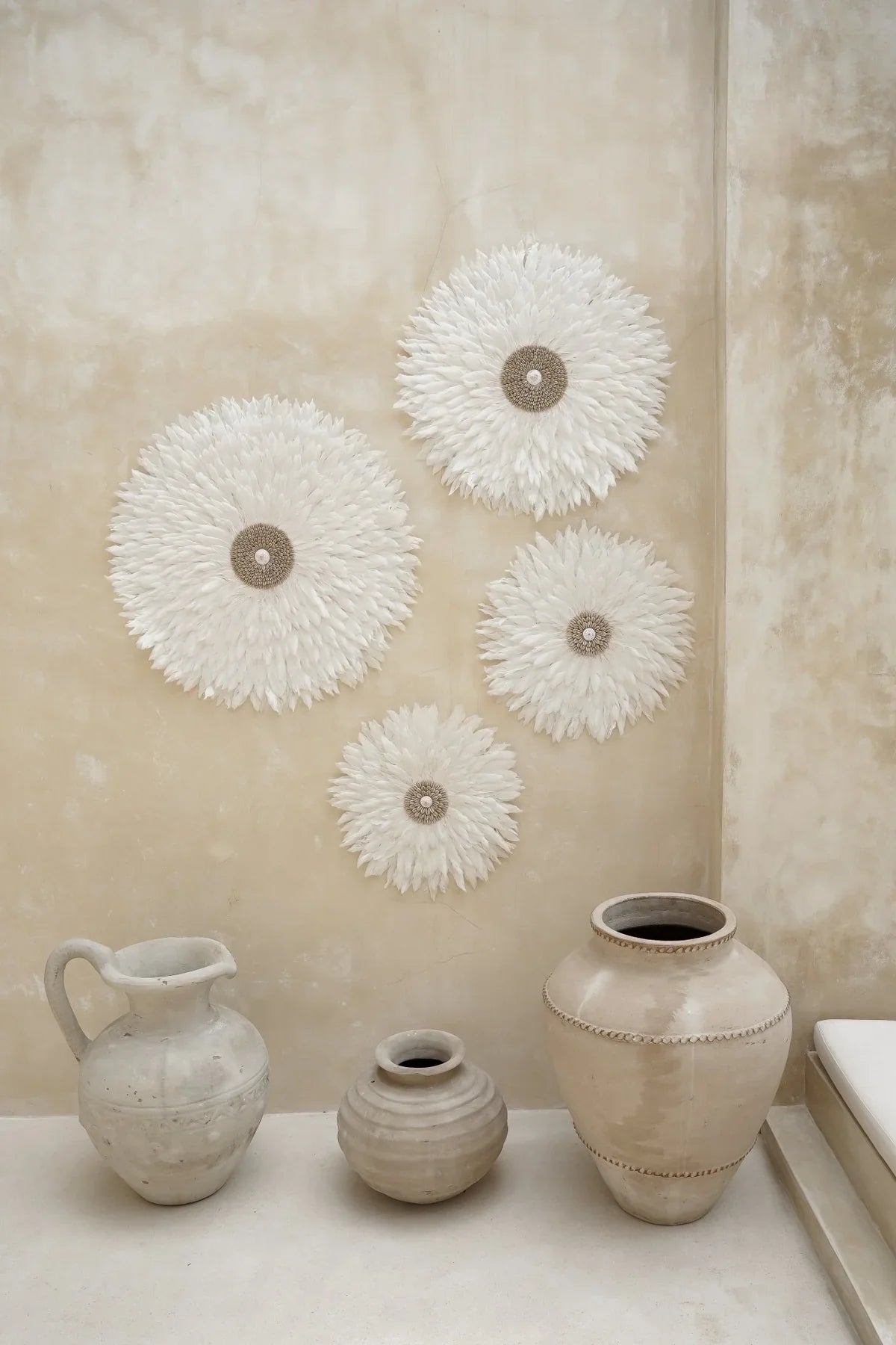 Juju White Wall Decor