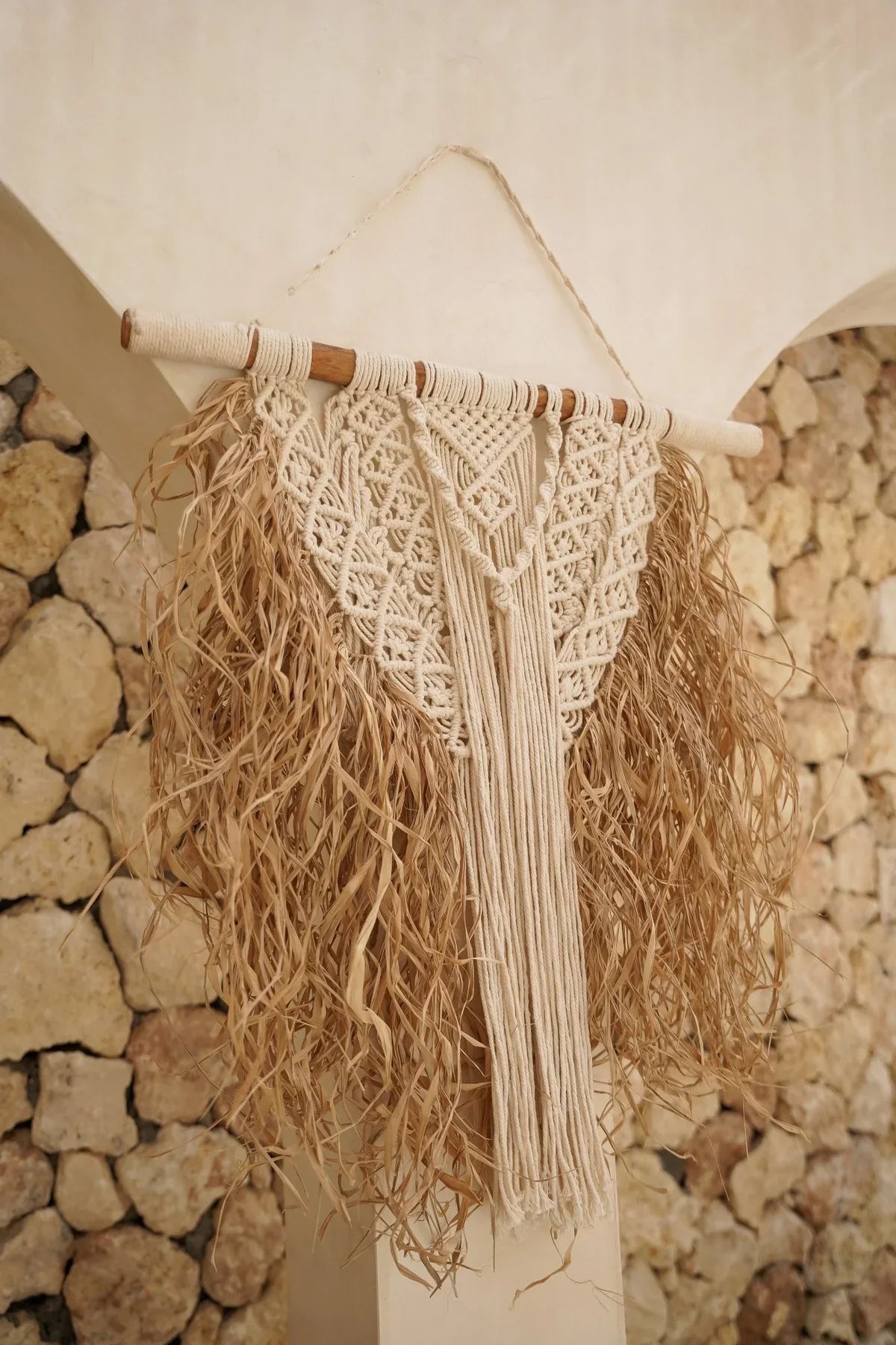 Raffia Macrame - L